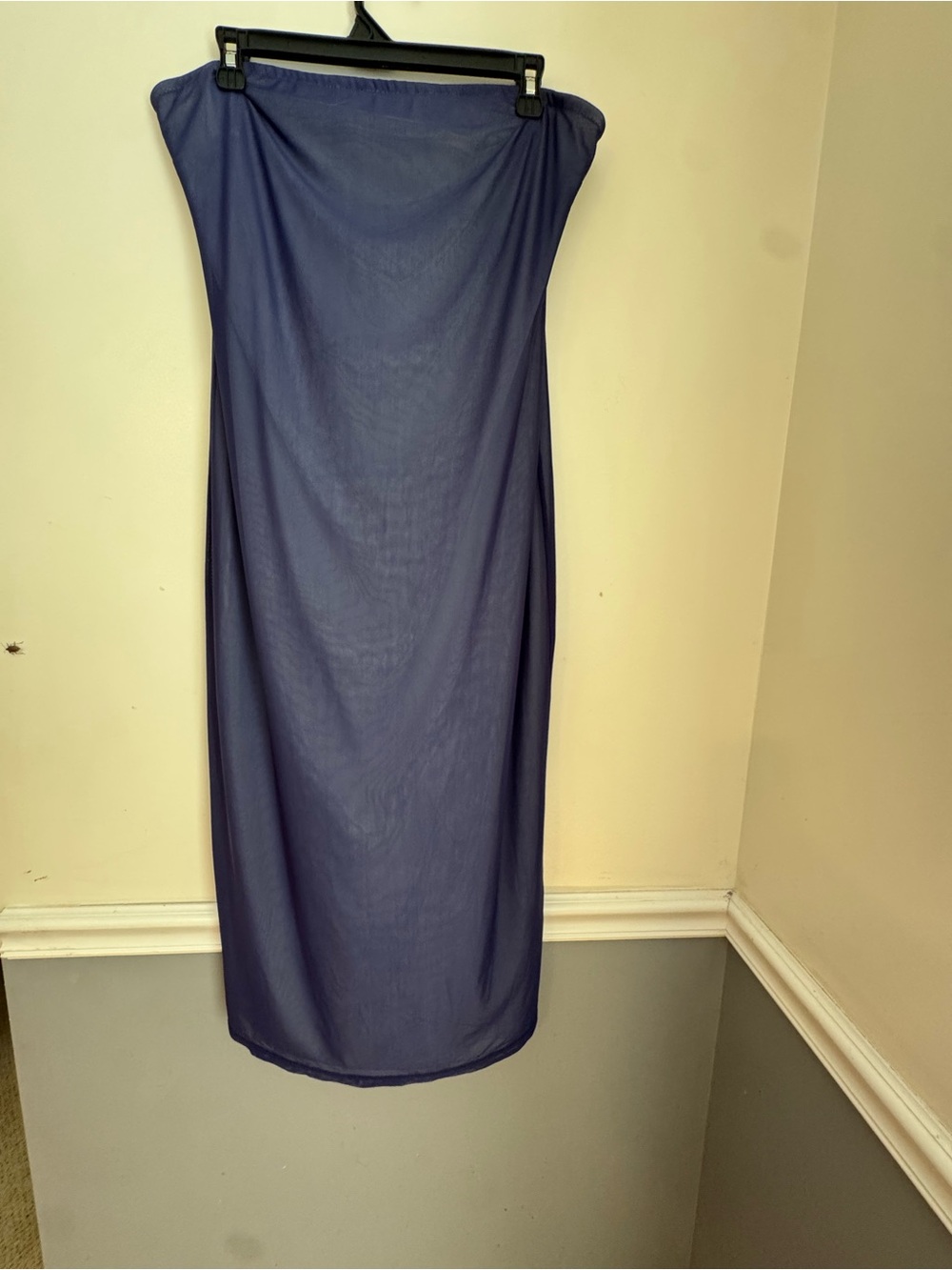 Wild Fable Strapless Navy Midi Dress